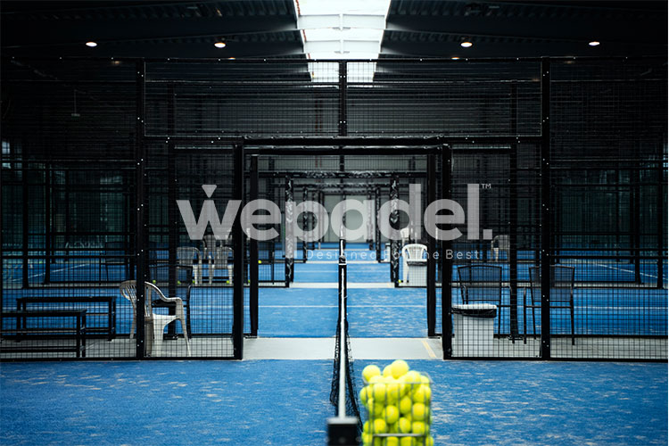 construction du court de padel