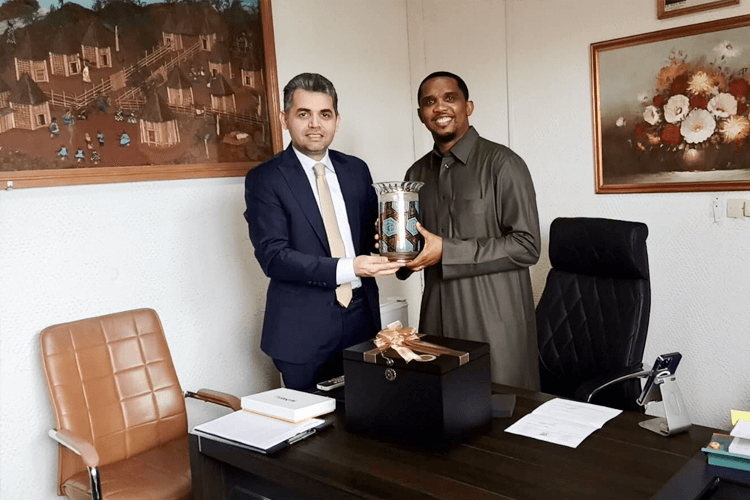 Kamerun'da Samuel Eto'o ile görüştük