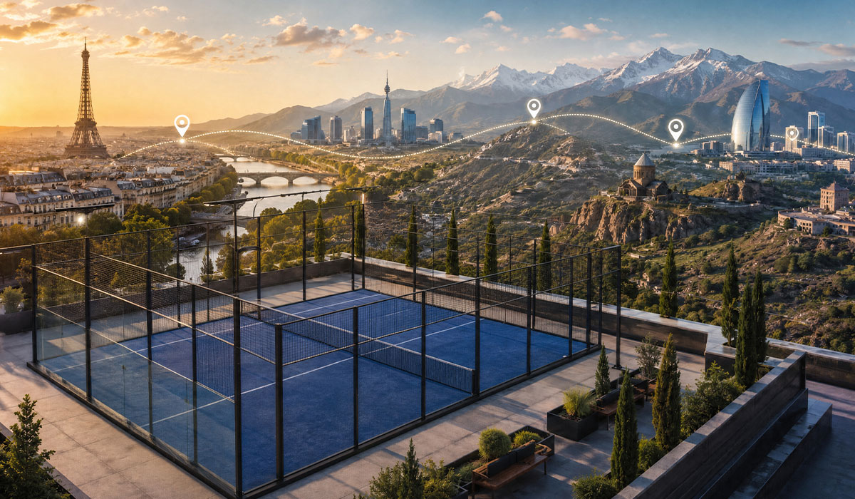 Fransa, Orta Asya ve Kafkasya’da Padel Kort Yatırımı